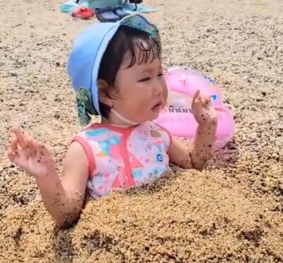 自然療育（海水浴編）